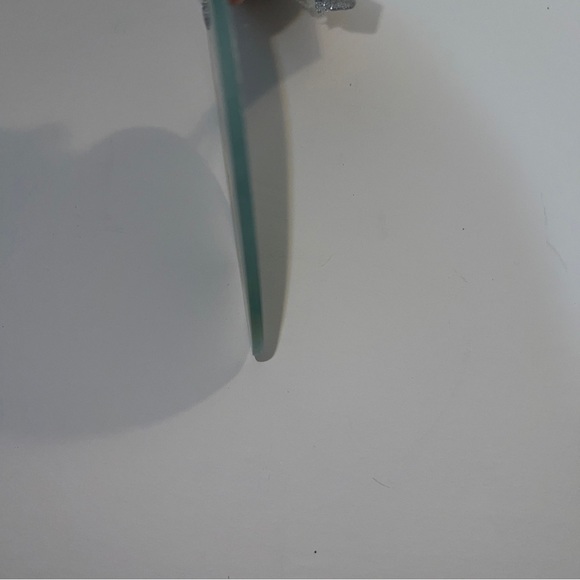 Vintage Crazy Mountain Heart Glass Snowman & Christmas Tree Ornament ~ Brand New - Picture 11 of 12